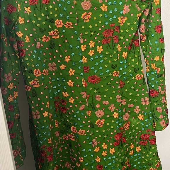 Stunning Green Johnny Was Embroidered Jacket - Picture 3 of 7